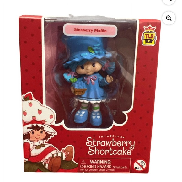 Strawberry Shortcakes  Blueberry Muffin  Chebee’s miniature collectible - Picture 1 of 5